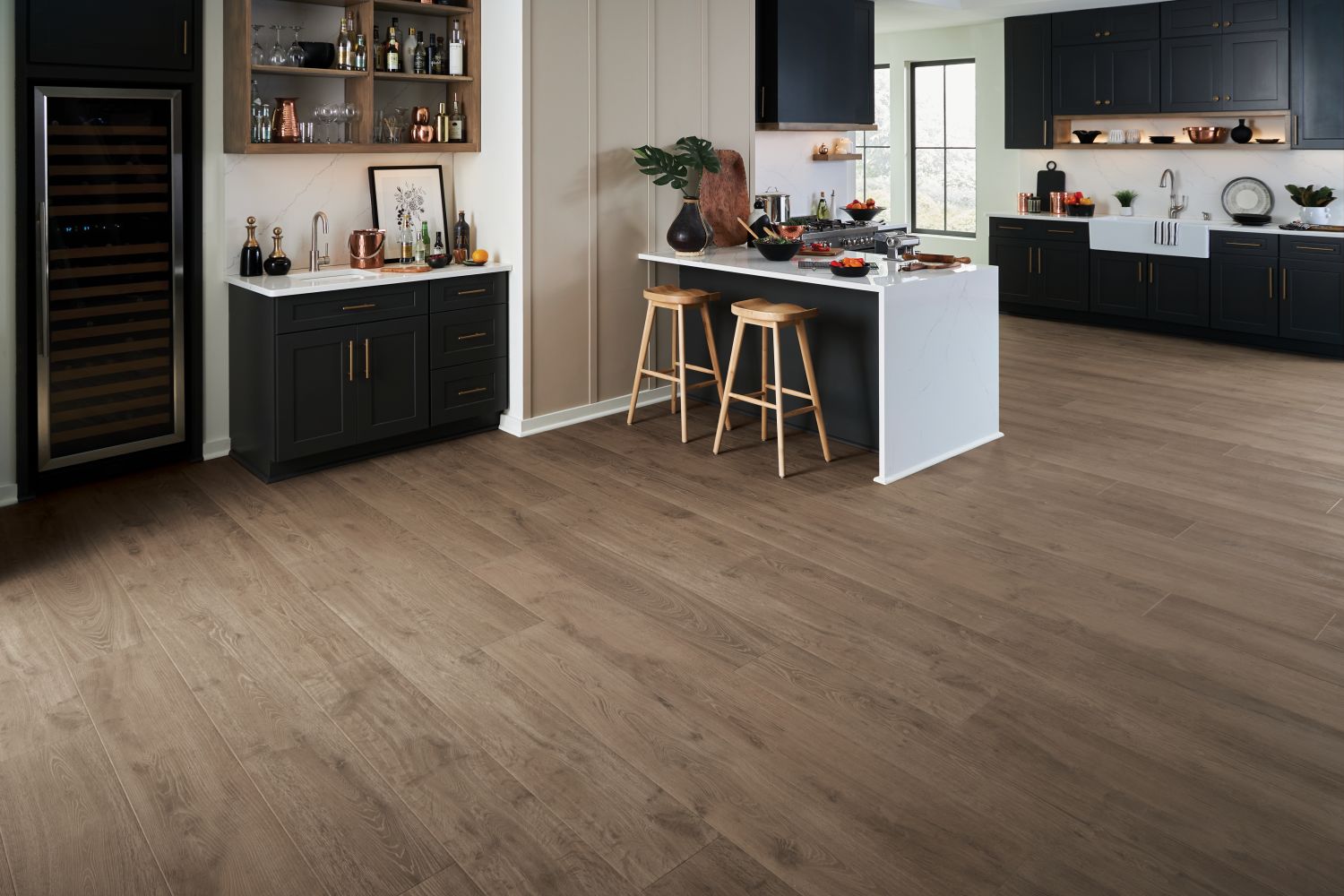 Portico Belleluxe Waterproof Castle Leon Merino Wool Oak PL802-3