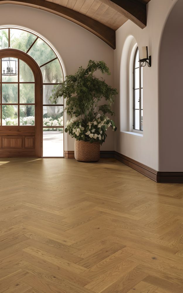 Portico Belleluxe Natural Guillon Estate Herri Woven Wicker Oak PW015-148