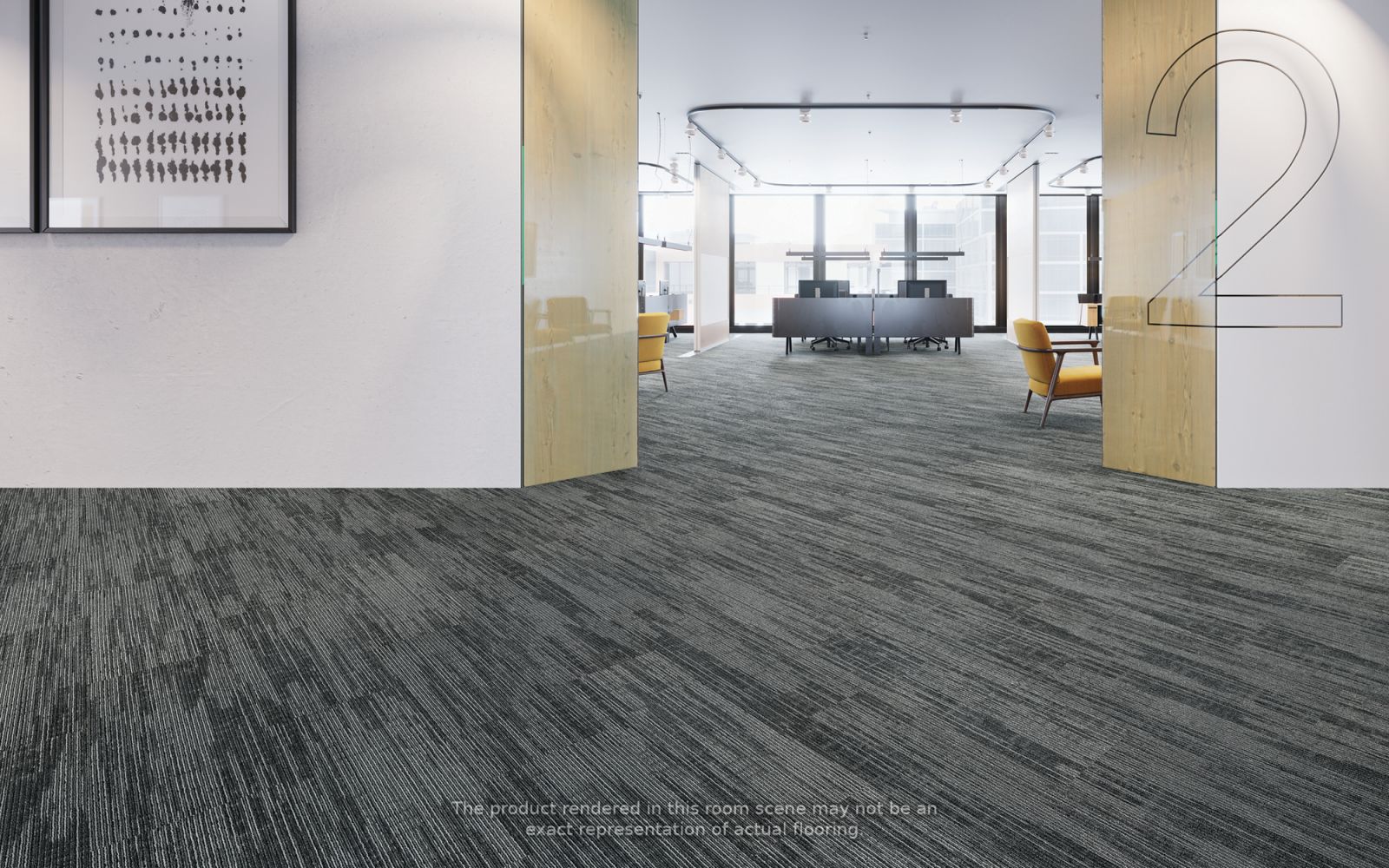 Mohawk Group Infinite Impact Tile 12by36 Camel Flax NFNTFLX1236