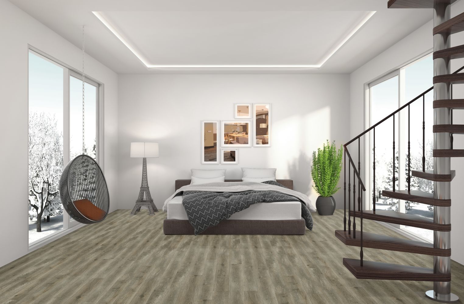 Axiscor Performance Flooring Axis Prime Taupe 22558