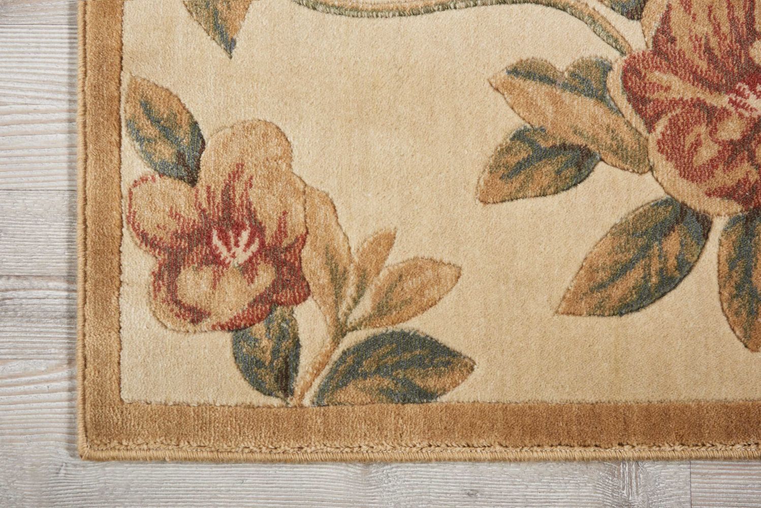 Nourison Cambridge Floral/Botanical Ivory 2’0″ x 2’9″ CG08VRY3X5