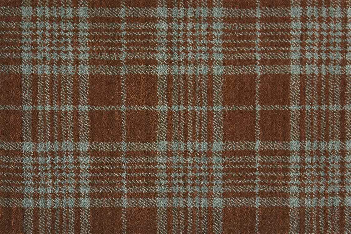 Nourison Gingham Plaid Gingp Antique Gold COCOA 1-GINGPCOCOABR1302WV