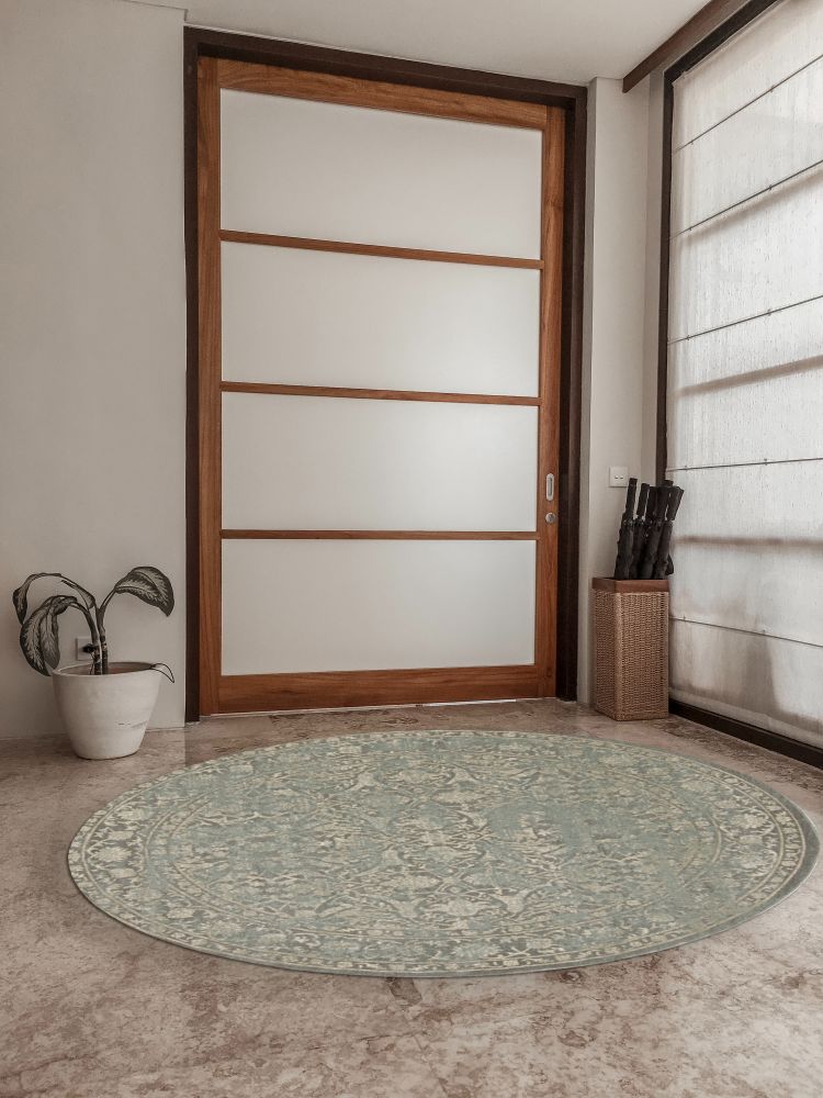 Radici USA Colosseo 3564 Gray 5’3″ x 5’3″ Round 35640034GREY