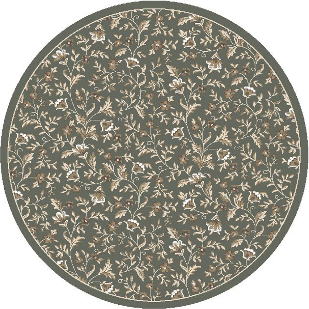 Radici USA Pisa 6674 Light Green 7’10” x 7’10” Round 66740045LTGREEN