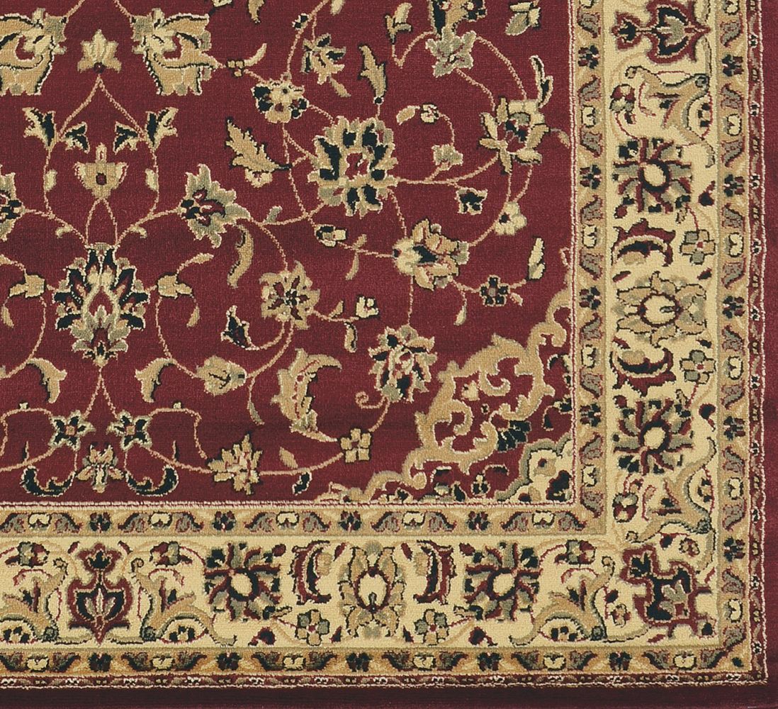 Radici USA Castello 953 Burgundy 3’3″ x 4’11” 9531310BURGUNDY