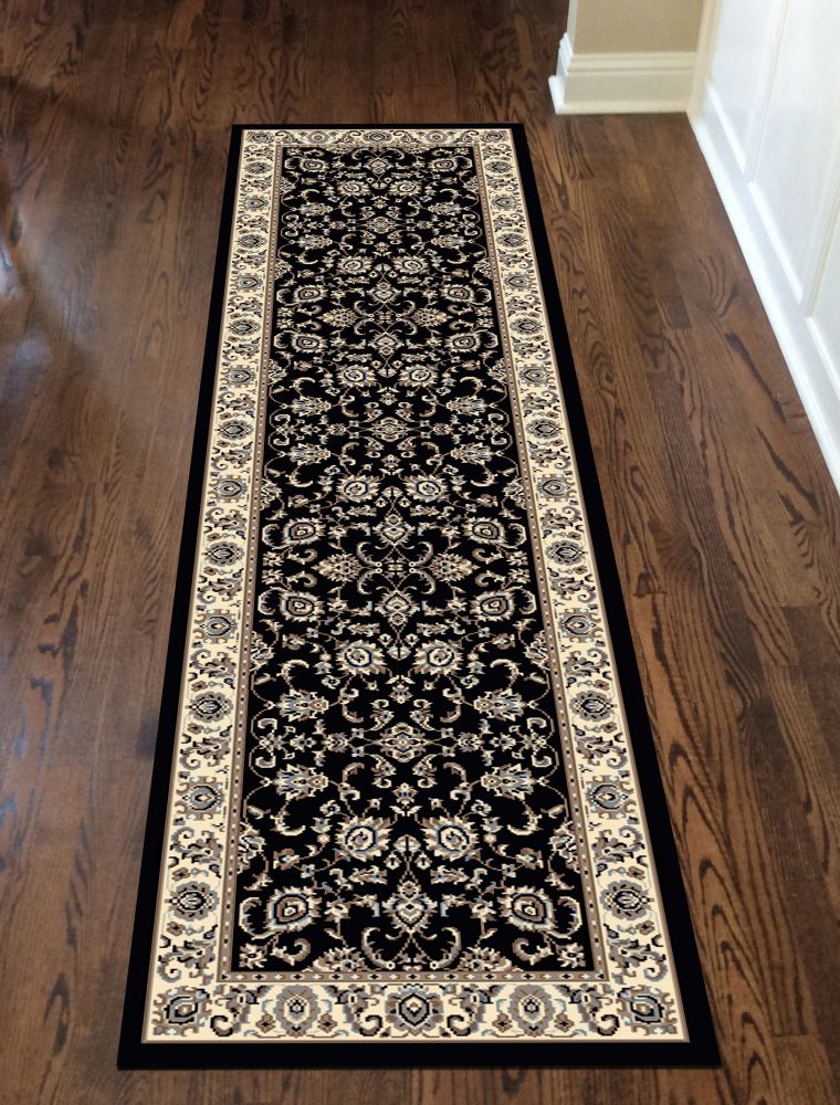 Radici USA Alba 1426 Black 2’2″ x 7’7″ Runner 14260014BLACK