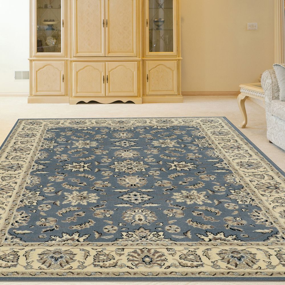 Radici USA Alba 1592 Greyblue 3’3″ x 4’11” 15921400GREYBLUE