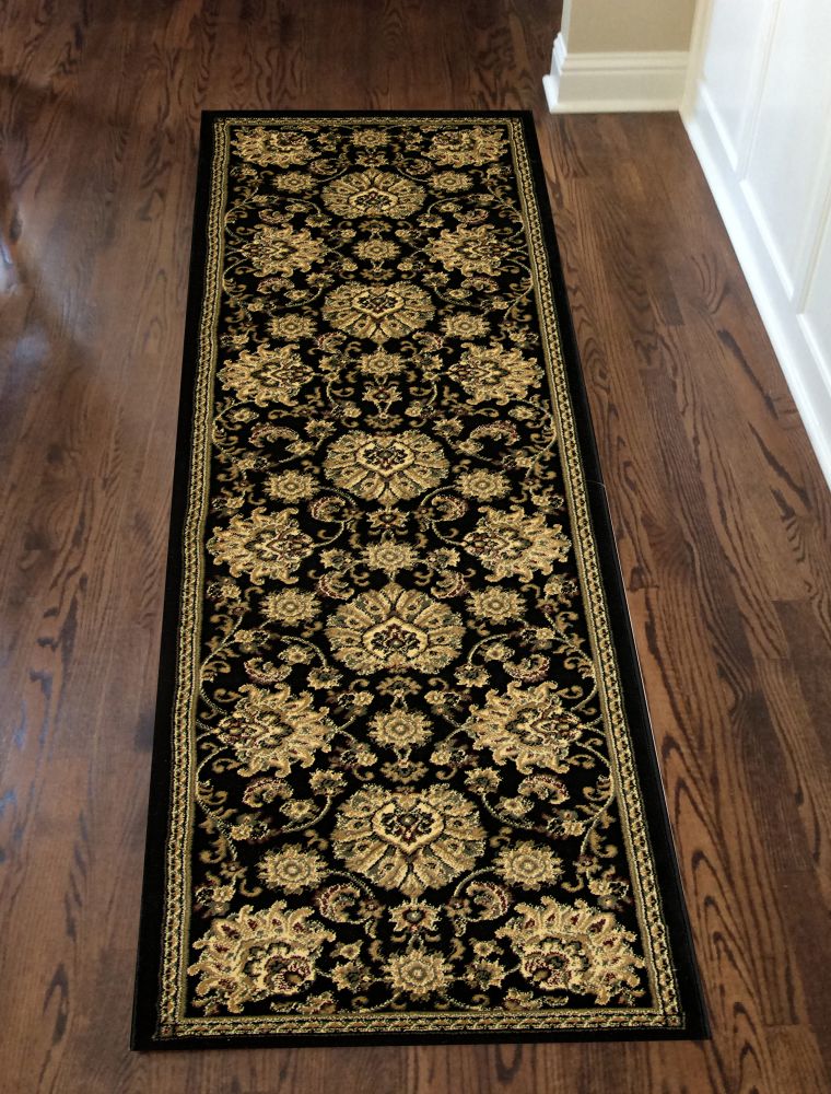 Radici USA Castello 450 Black 2’2″ x 7’7″ Runner 4502254BLACK