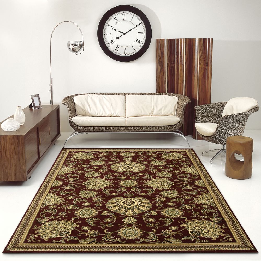 Radici USA Castello 450 Burgundy 7’9″ x 11’0″ 4502212BURG