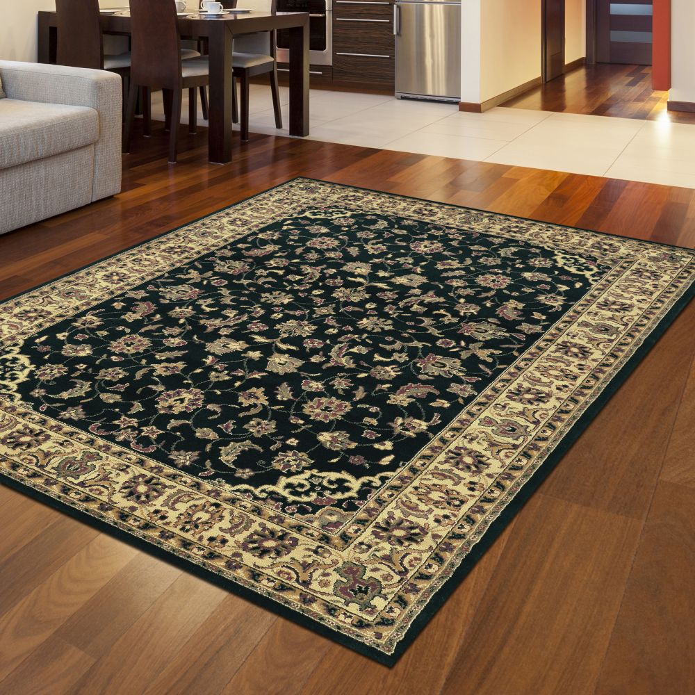 Radici USA Castello 953 Black 3’3″ x 4’11” 9531330BLACK
