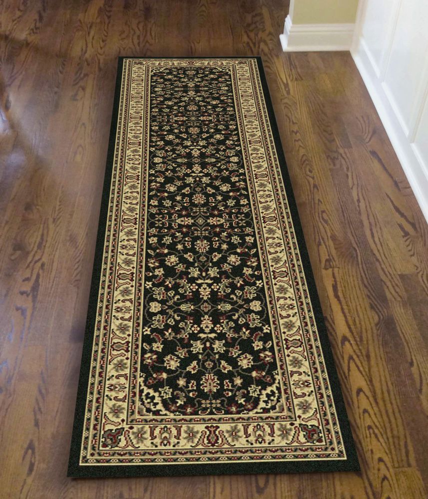 Radici USA Castello 953 Black 2’2″ x 7’7″ Runner 9531333BLACK