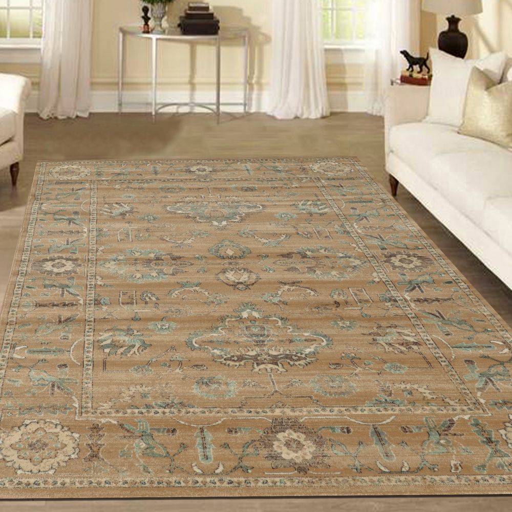 Radici USA Colosseo 3562 Beige 5’3″ x 7’3″ 35620011BEIGE