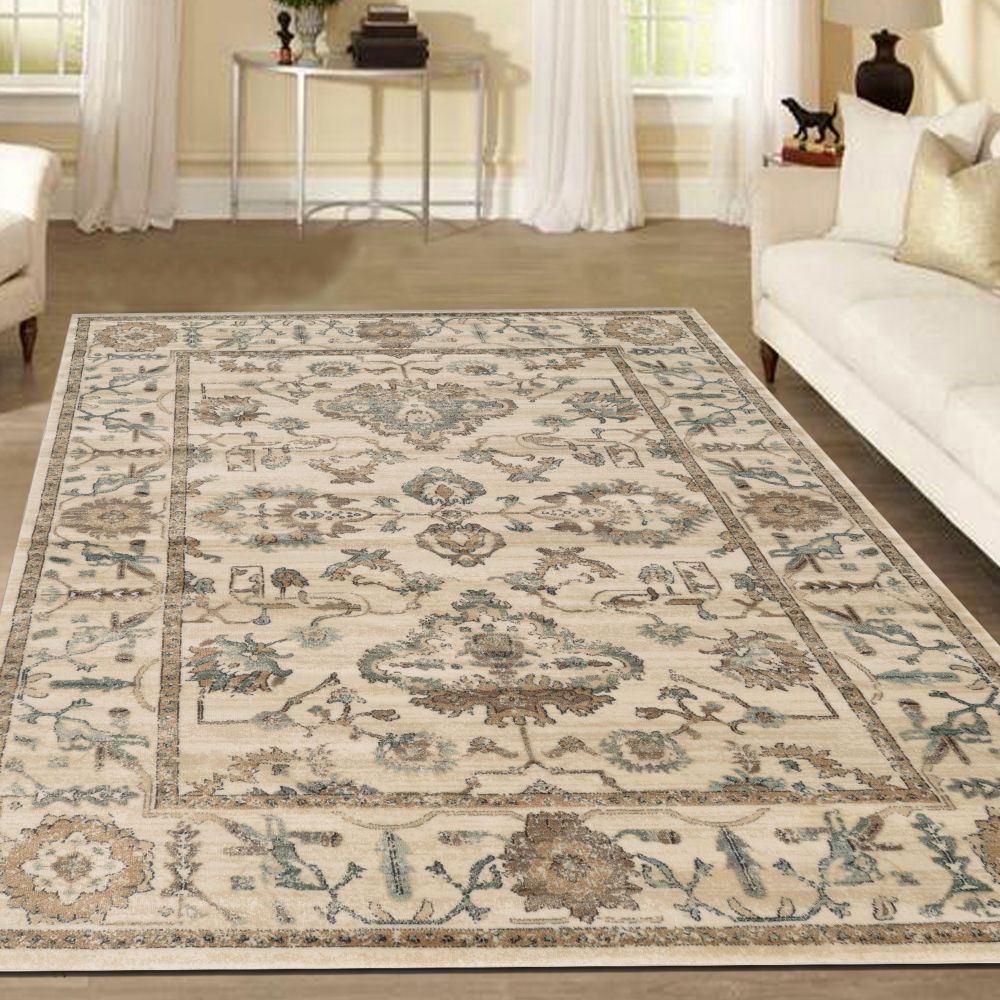Radici USA Colosseo 3562 Bone 5’3″ x 7’3″ 35620021BONE