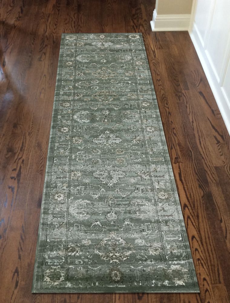 Radici USA Colosseo 3562 Green 2’2″ x 7’7″ Runner 35620053GREEN