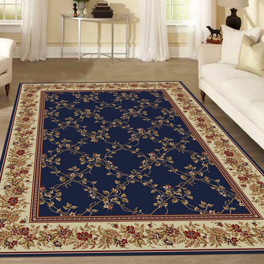 Radici USA Como 1590 Navy 5’5″ x 7’7″ 15904002NAVY