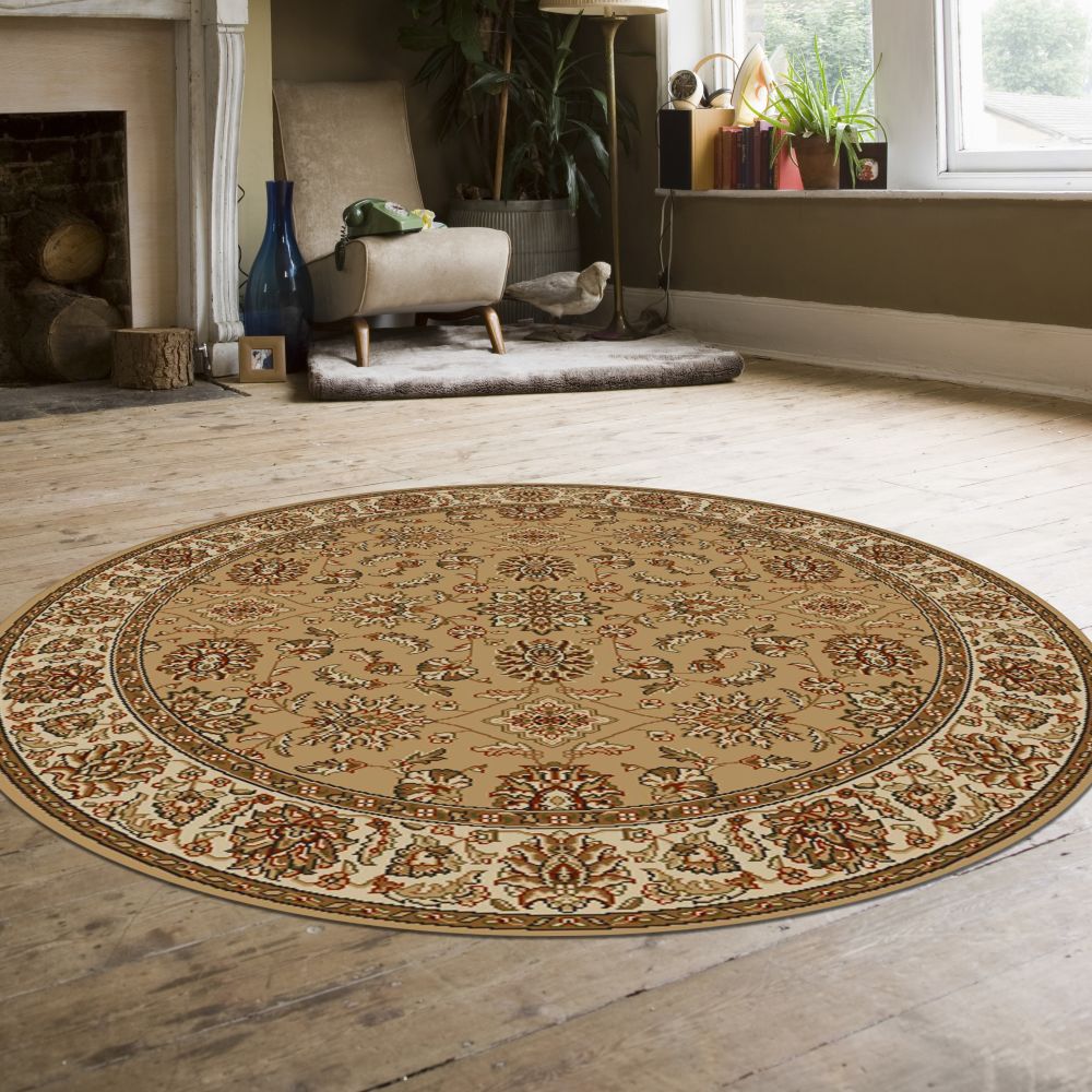 Radici USA Como 1592 Beige 8’0″ x 8’0″ Round 15921076BEIGE