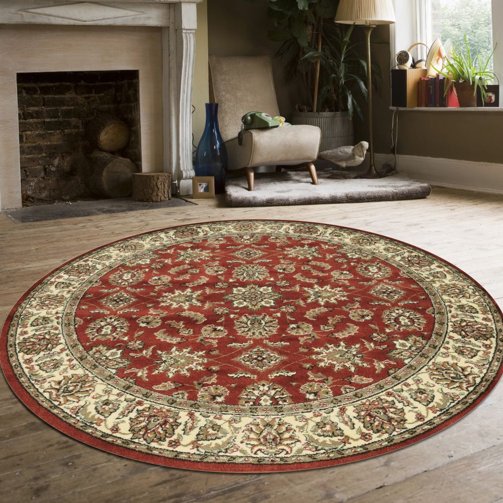 Radici USA Como 1592 Brick 5’3″ x 5’3″ Round 15921045BRICK