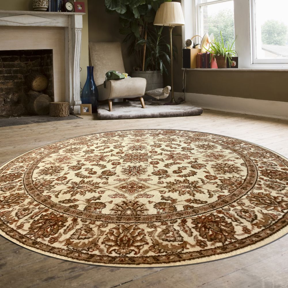 Radici USA Como 1592 Ivy 5’3″ x 5’3″ Round 15921305IVYIVY
