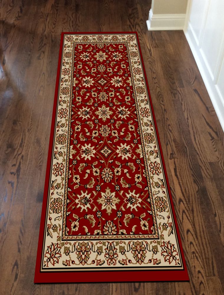 Radici USA Como 1592 Red 2’2″ x 7’7″ Runner 15921034RED