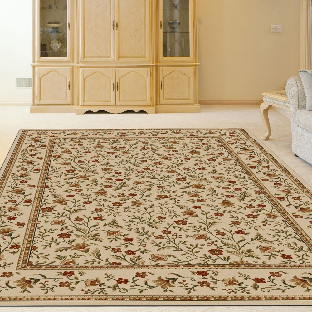 Radici USA Como 1593 Ivory 5’5″ x 7’7″ 15931141IVORY