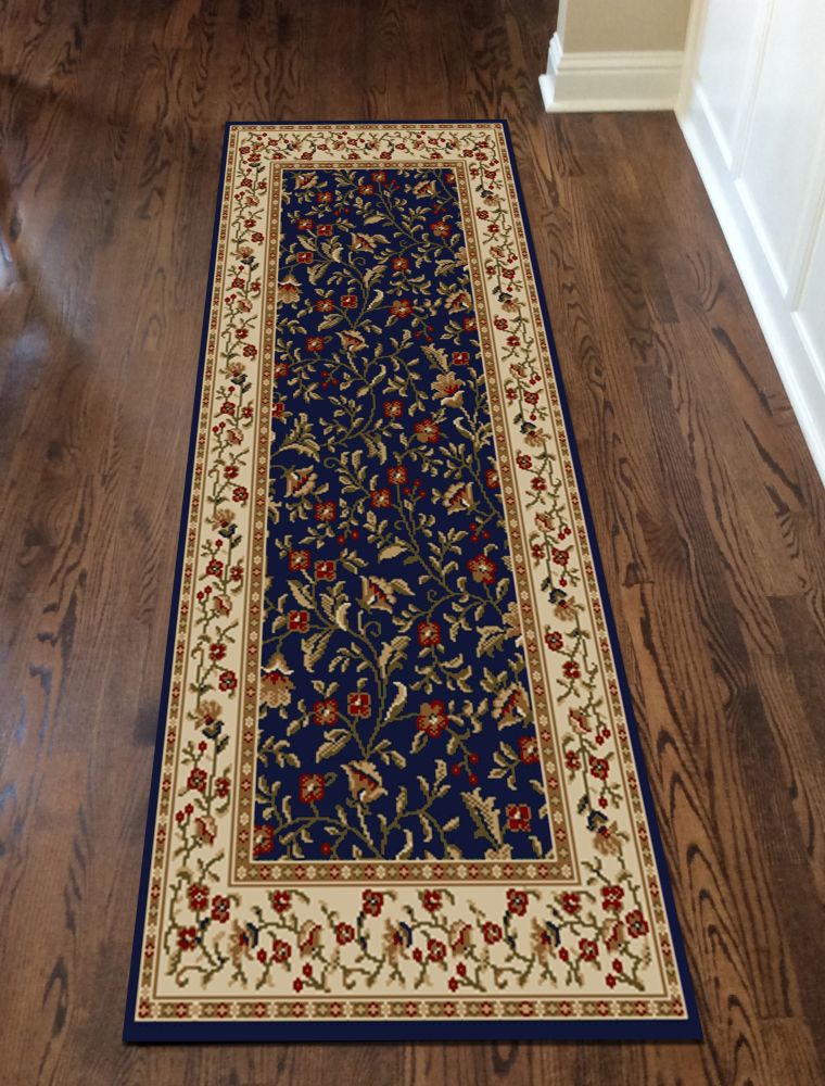 Radici USA Como 1593 Navy 2’2″ x 7’7″ Runner 15931175NAVY
