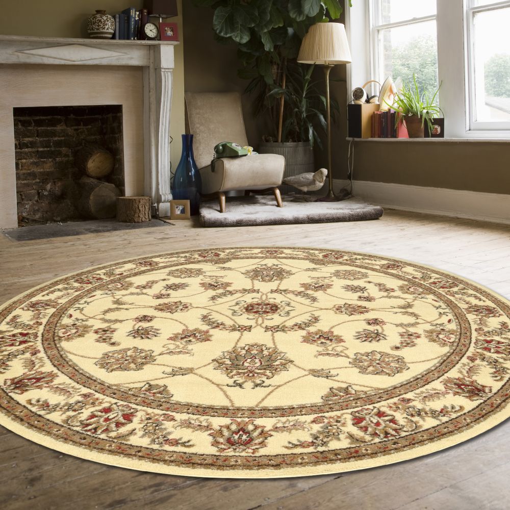 Radici USA Como 1596 Ivory 8’0″ x 8’0″ Round 15961346IVORY