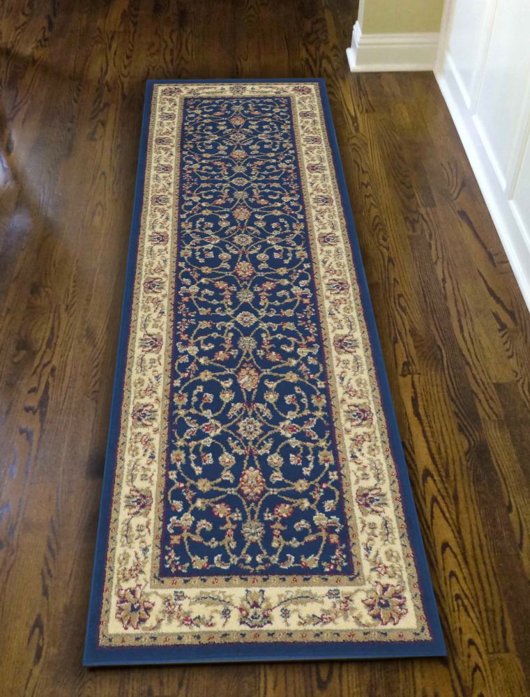 Radici USA Como 1596 Navy 2’2″ x 7’7″ Runner 15961354NAVY