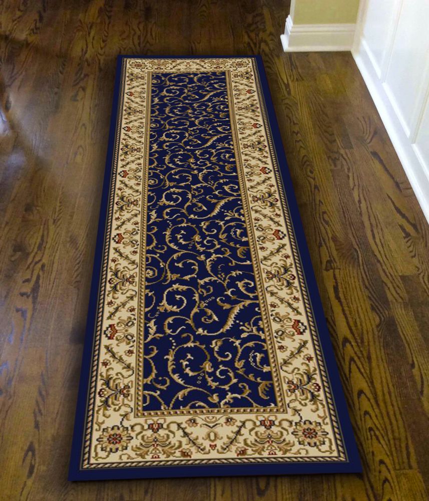Radici USA Como 1599 Navy 2’2″ x 7’7″ Runner 15991554NAVY