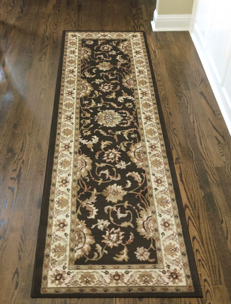 Radici USA Como Traditional Brown 2’2″ x 7’7″ Runner 16211724BROWN