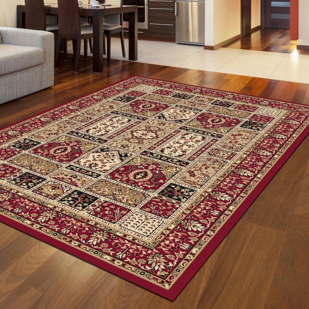 Radici USA Como 1834 Red 3’3″ x 4’11” 18342010RED
