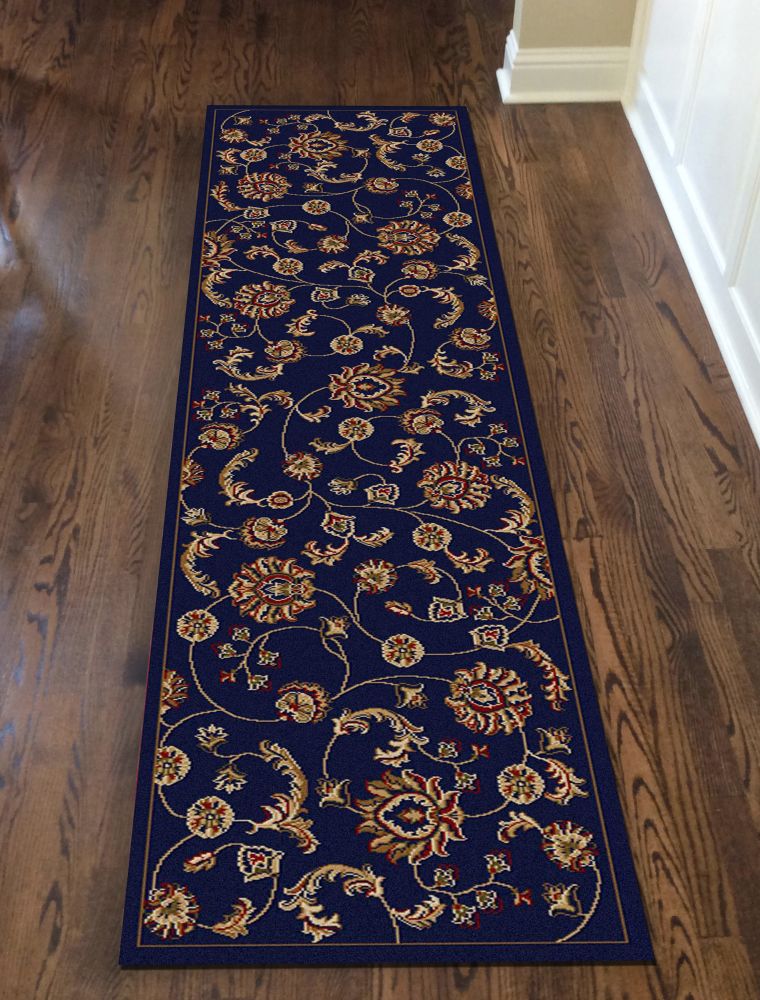 Radici USA Como 1835 Navy 2’2″ x 7’7″ Runner 18354014NAVY