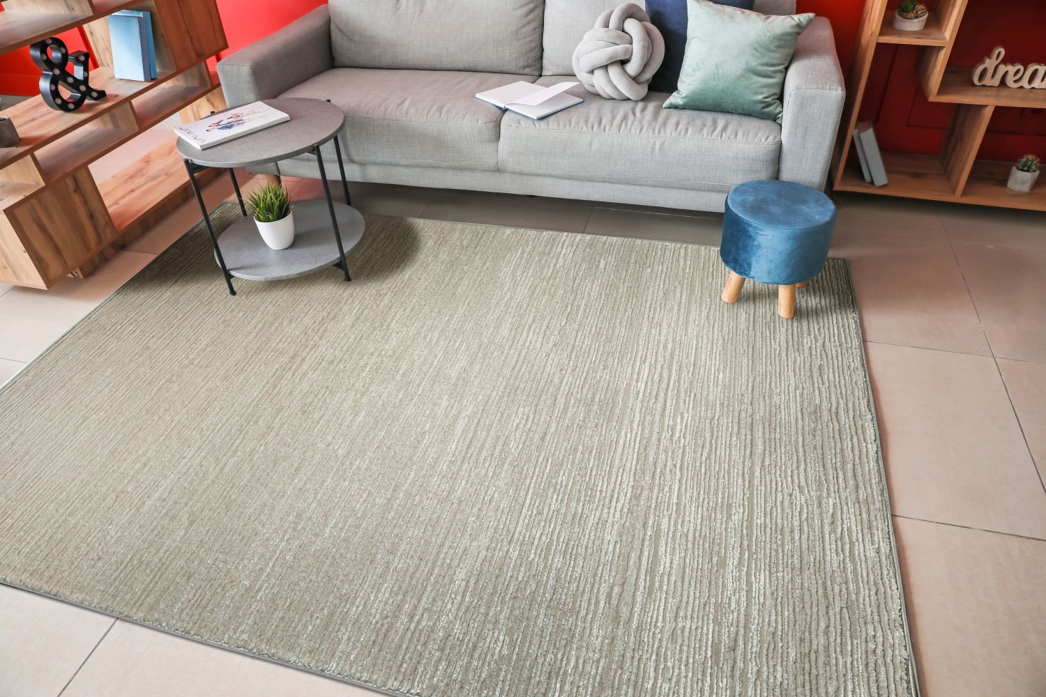 Radici USA Davide 1228 Beige 3’3″ x 4’11” 12281001BEIGE