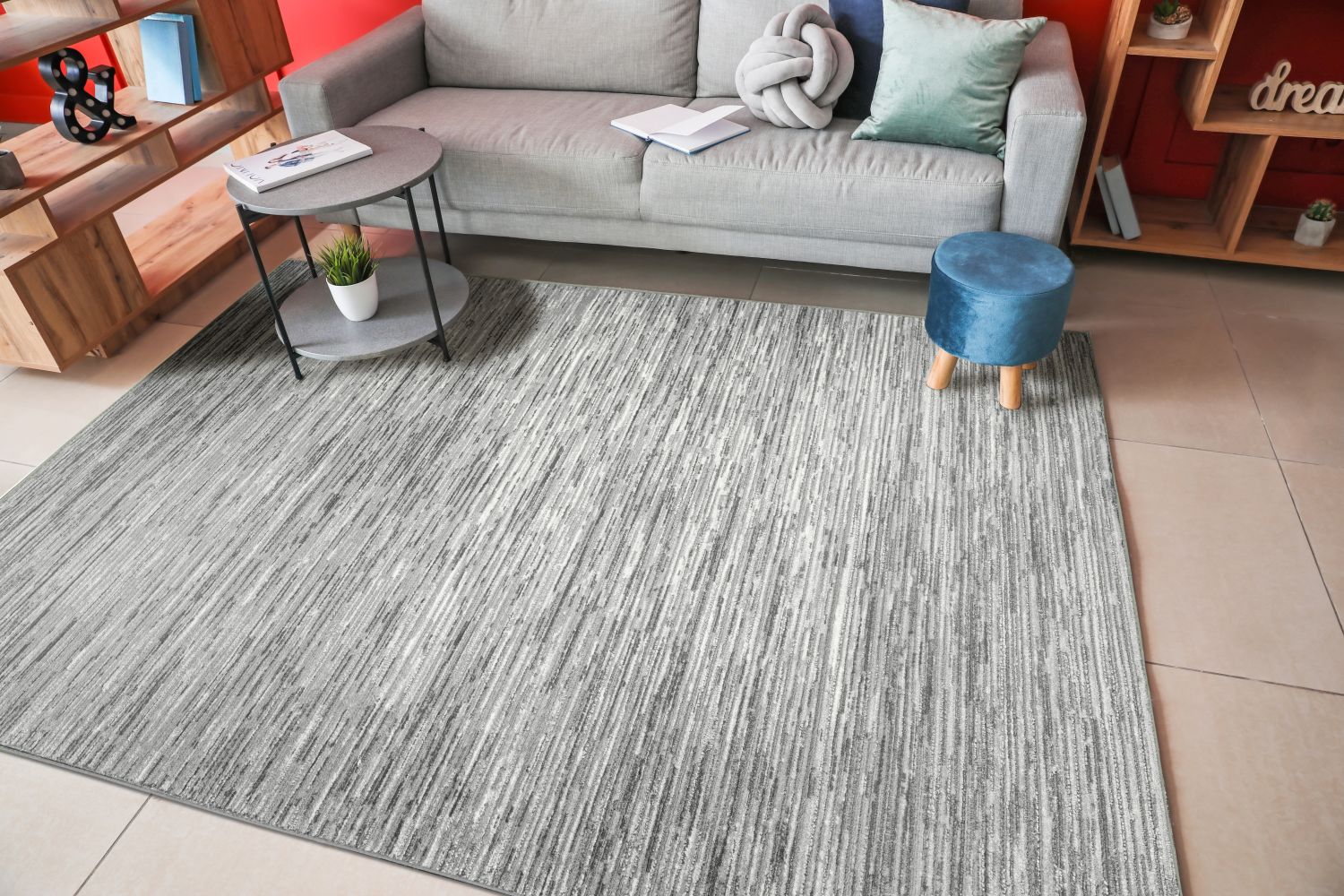 Radici USA Davide 1228 Grey 3’3″ x 4’11” 12281011GREY