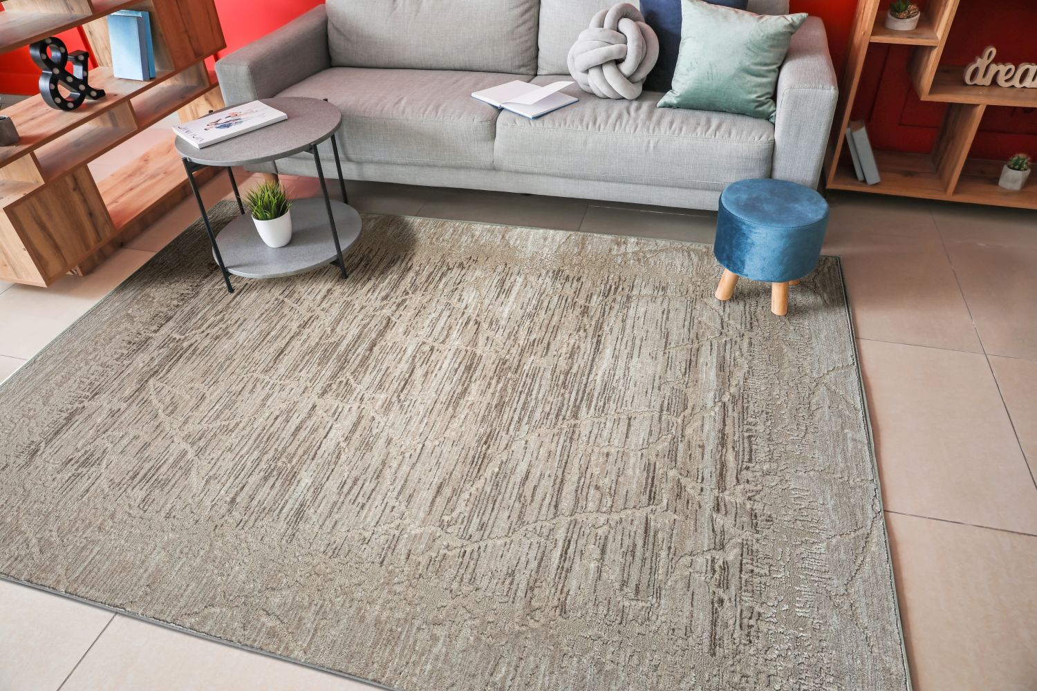 Radici USA Davide 1229 Beige 3’3″ x 4’11” 12291001BEIGE