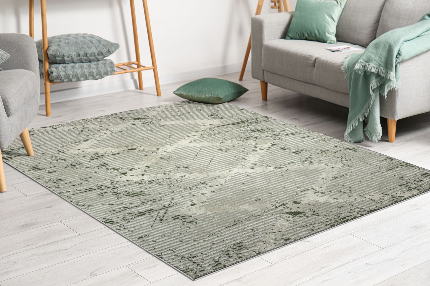 Radici USA Davide 1230 Green 5’3″ x 7’3″ 12301032GREEN