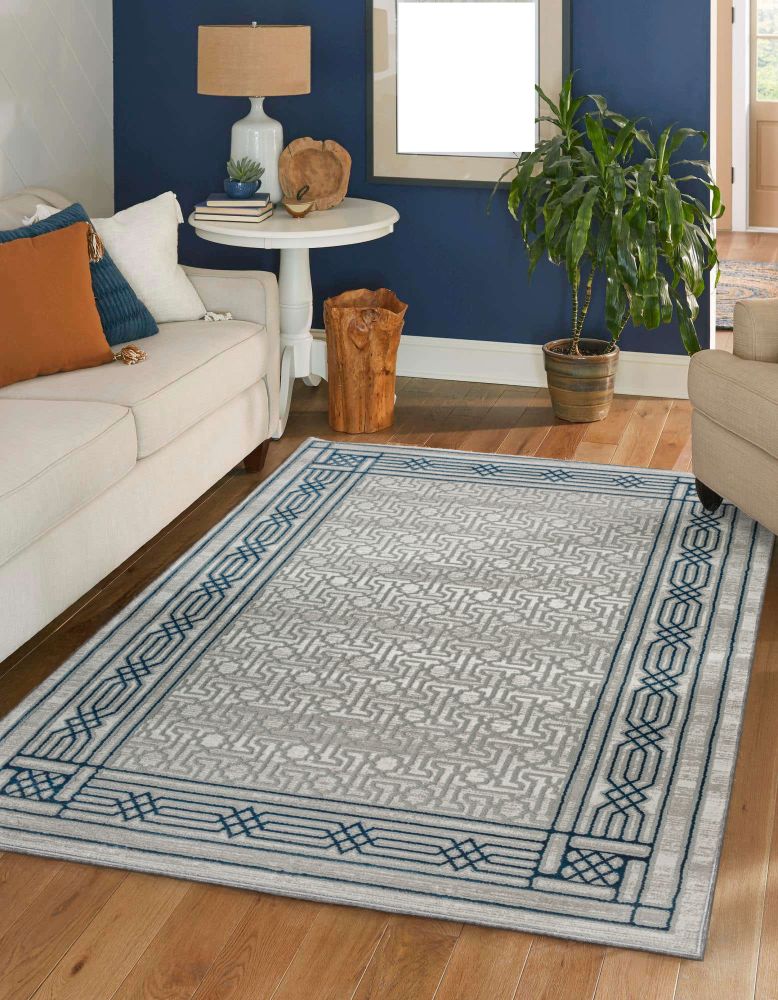 Radici USA Davide 1231 Blue 5’3″ x 7’3″ 12311022BLUE