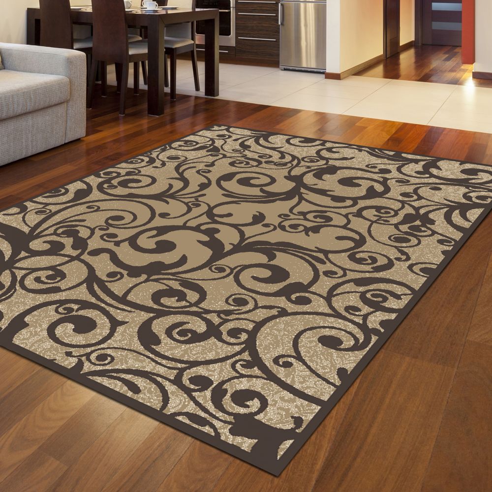 Radici USA Pisa 1845 Beige 7’10” x 10’6″ 18450012BEIGE