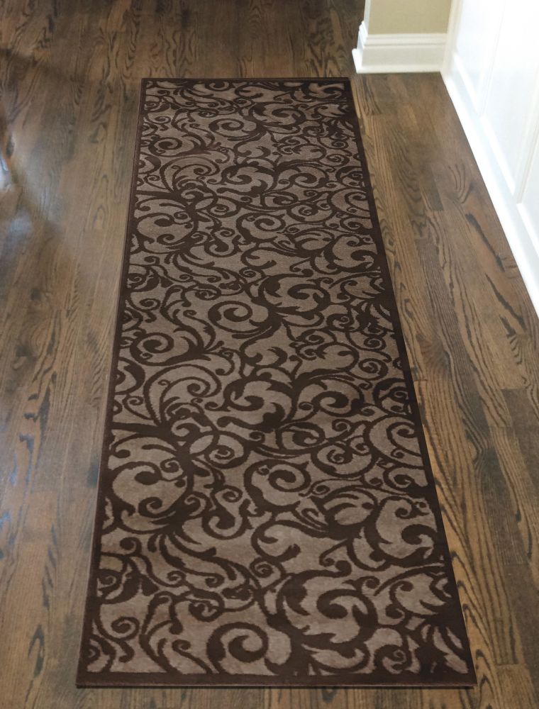 Radici USA Pisa 1845 Brown 2’2″ x 7’7″ Runner 18450043BROWN