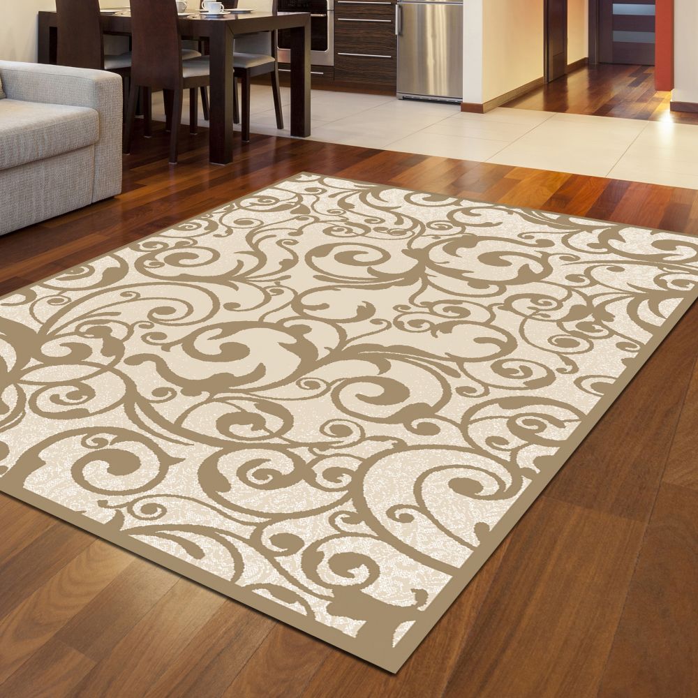 Radici USA Pisa 1845 Ivory 5’3″ x 7’3″ 18450031IVORY