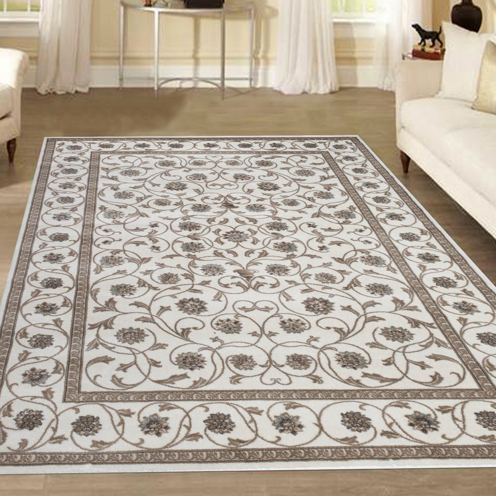 Radici USA Pisa 3743 Bone 5’3″ x 7’3″ 37431021BONE