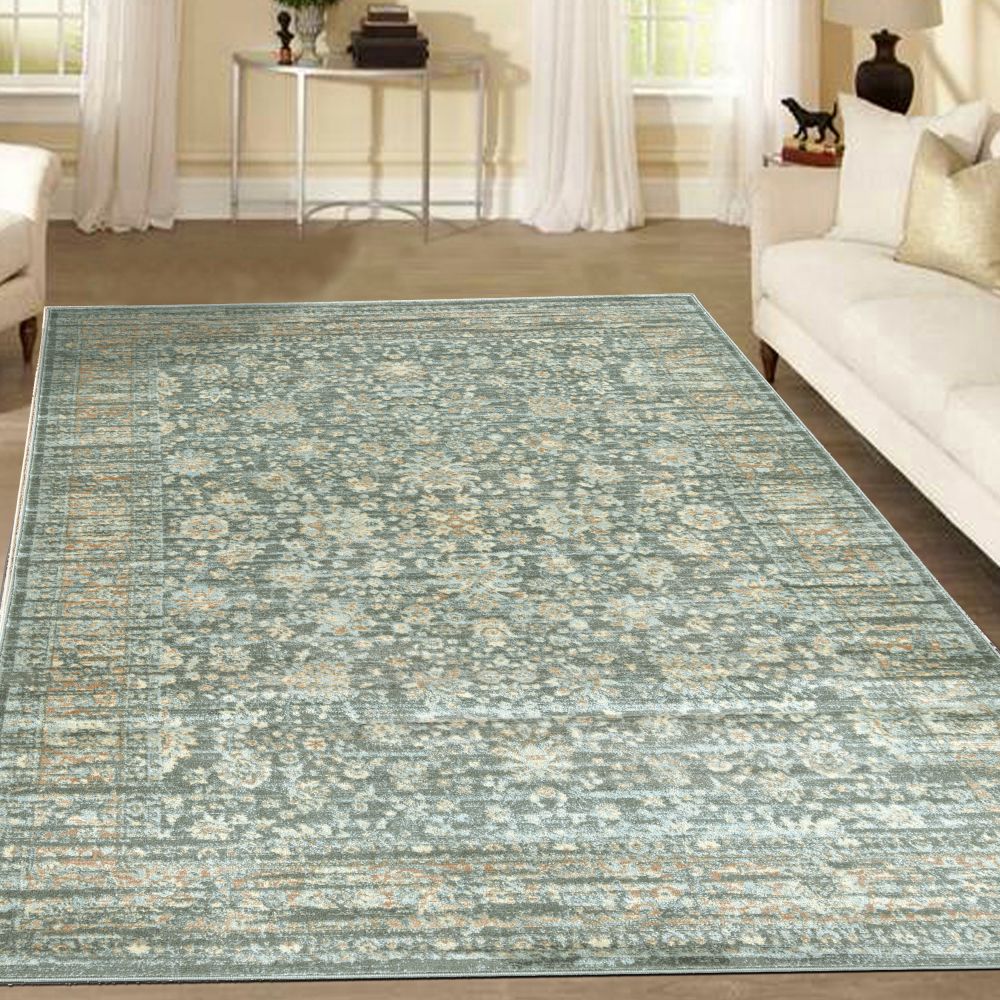Radici USA Seriate 501 Light Green 3’3″ x 4’11” 5012000LTGREEN