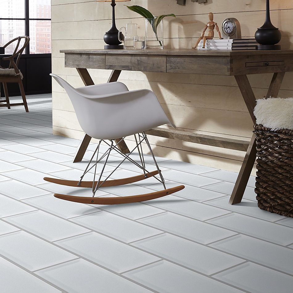 Shaw Floors Ceramic Solutions Elegance 3×6 Beveled White 00100_217TS