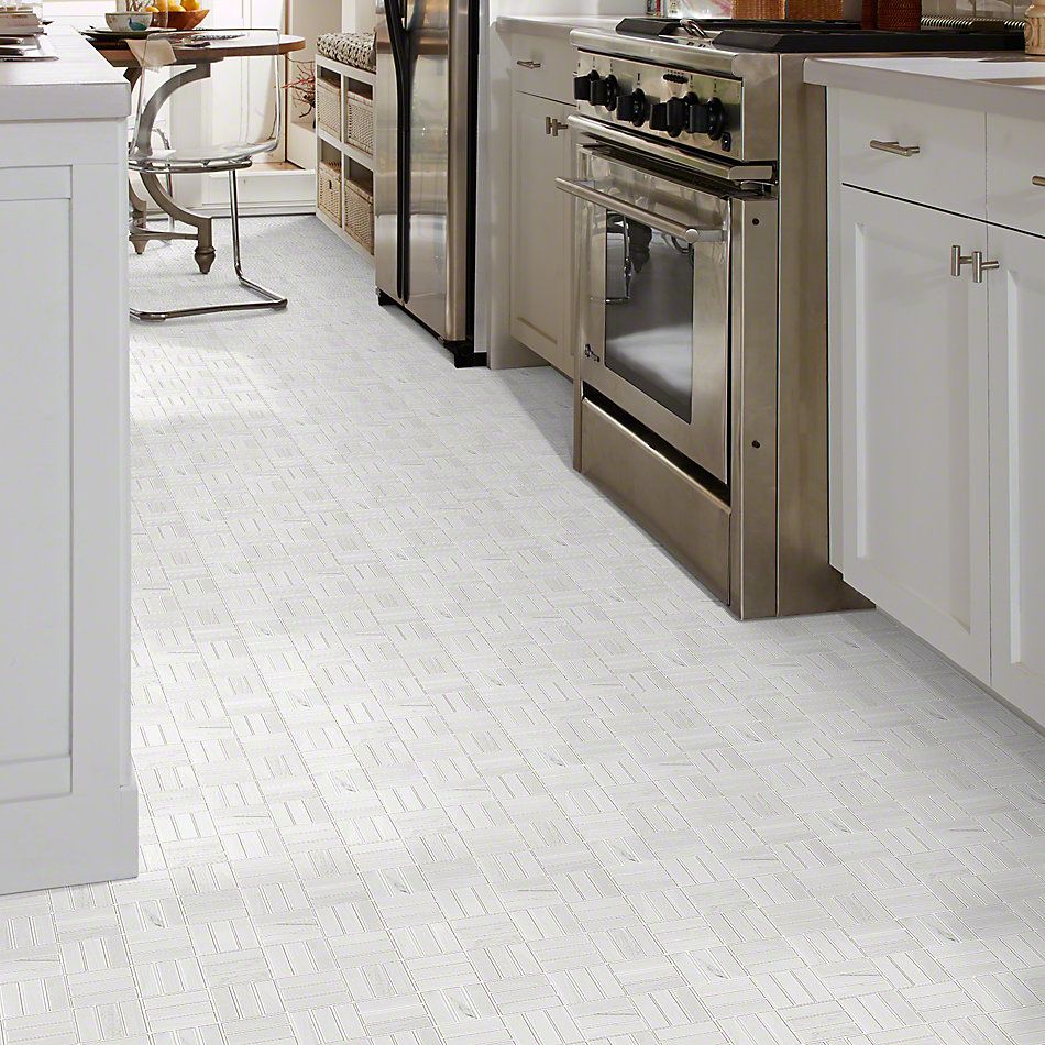 Shaw Floors Ceramic Solutions Voyage Mosaic White 00100_CS59Q