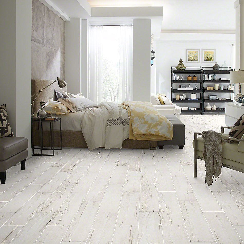 Shaw Floors Ceramic Solutions Voyage 8×32 White 00100_CS32P