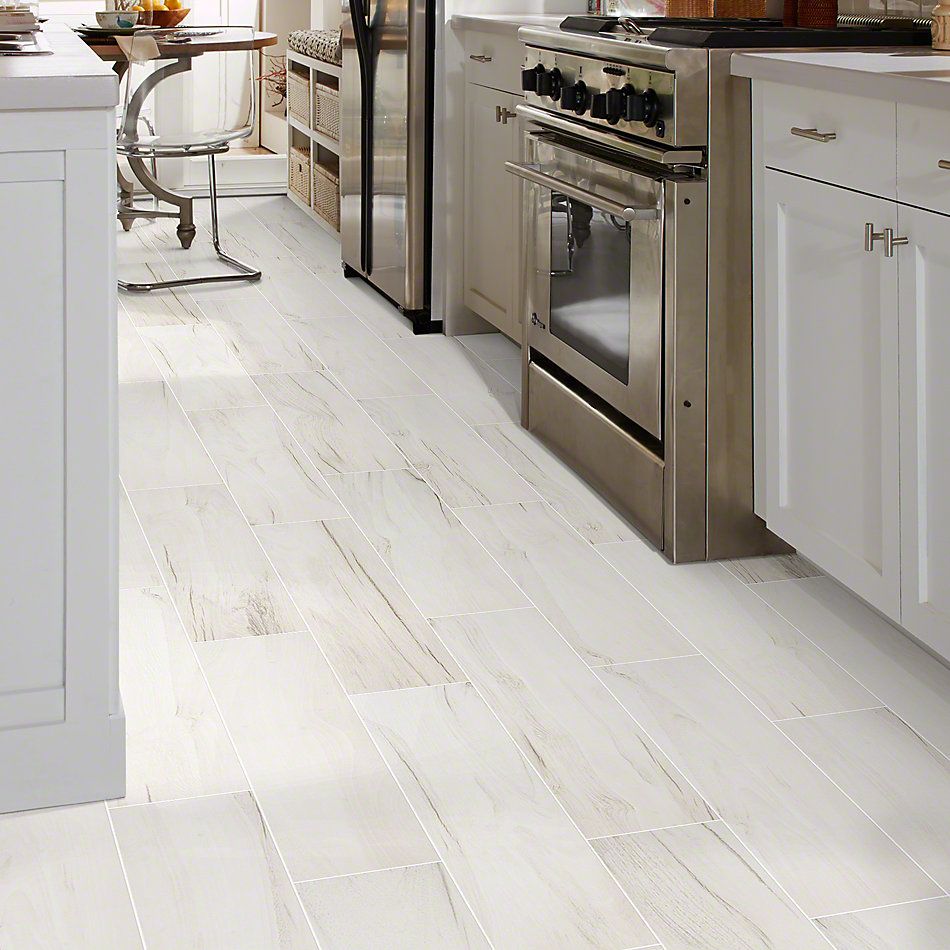 Shaw Floors Ceramic Solutions Voyage 8×32 White 00100_CS32P