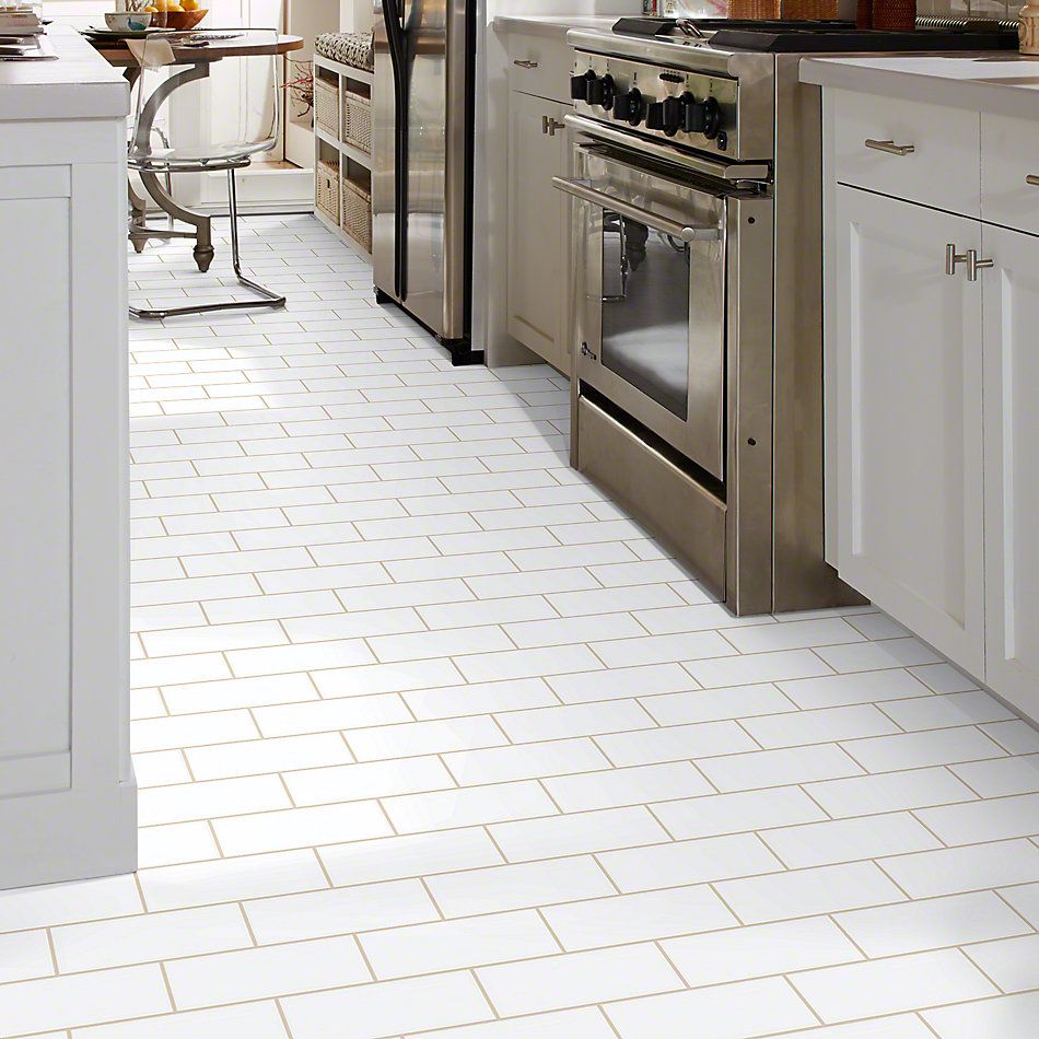Shaw Floors Ceramic Solutions Elegance 3×6 Gloss White 00100_CS34L