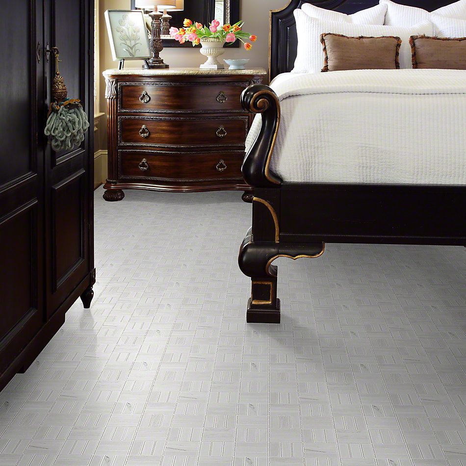 Shaw Floors Ceramic Solutions Voyage Mosaic White 00100_CS59Q