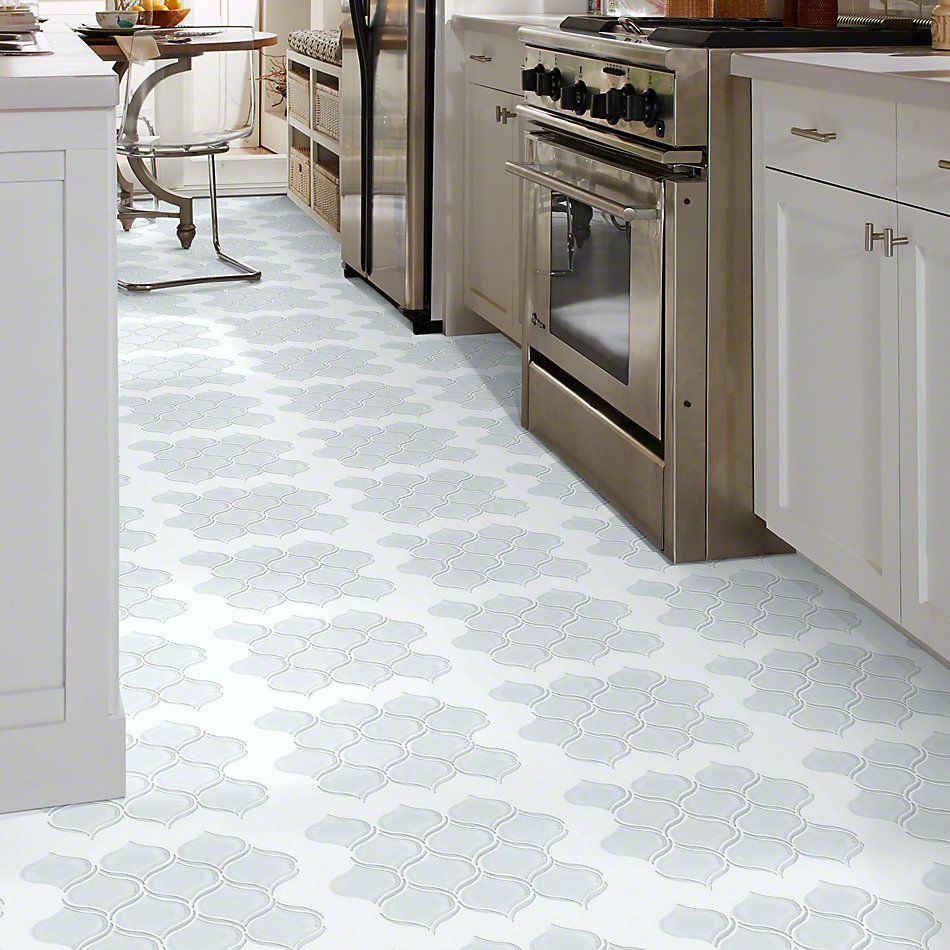 Shaw Floors SFA Paramount Lantern Glass Mosaic Ice 00100_SA18A