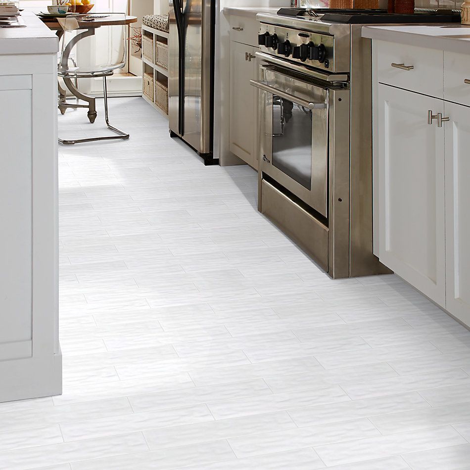 Shaw Floors Home Fn Gold Ceramic Geoscapes 4×16 White 00100_TG44C