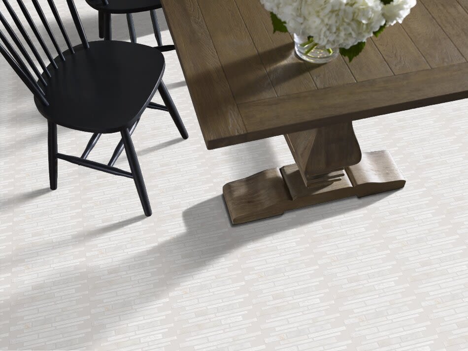 Shaw Floors Ceramic Solutions Boca Random Linear Textured Mo Whitewater 00120_CS78M